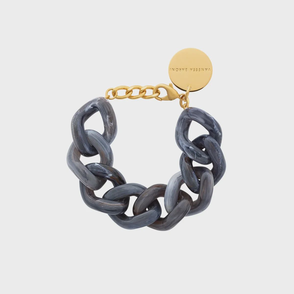 Great chain bracelet dark blue