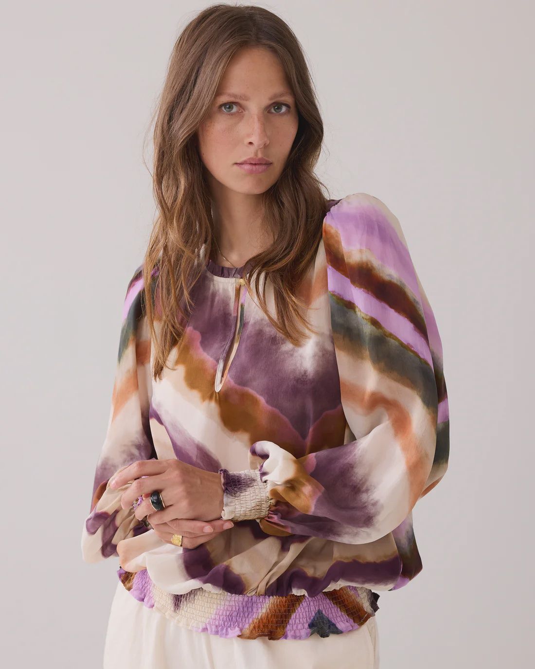 Zig Zag blouse multi