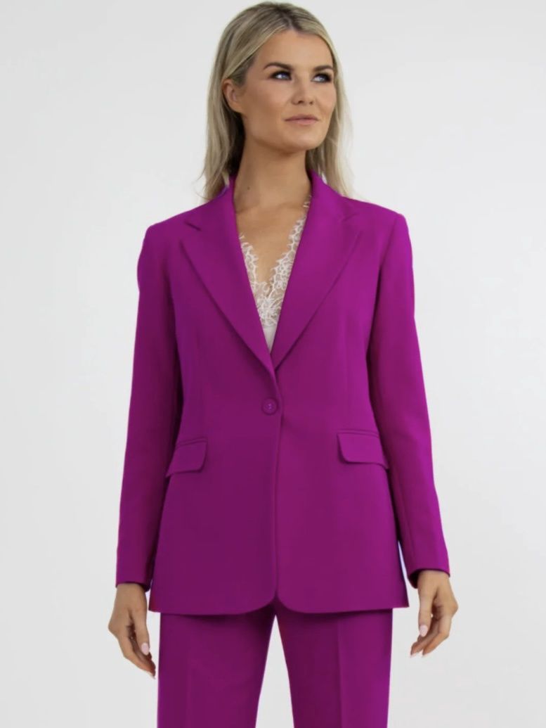Sassari blazer cerise pink