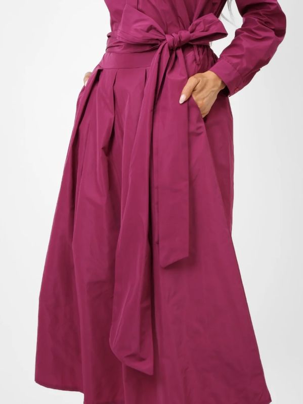 Blair Taffeta skirt deep pink