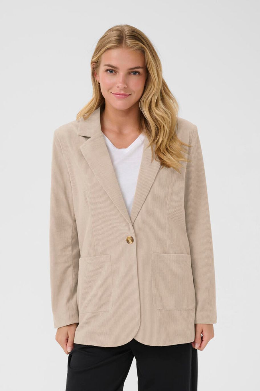 Kanna corduroy blazer beige