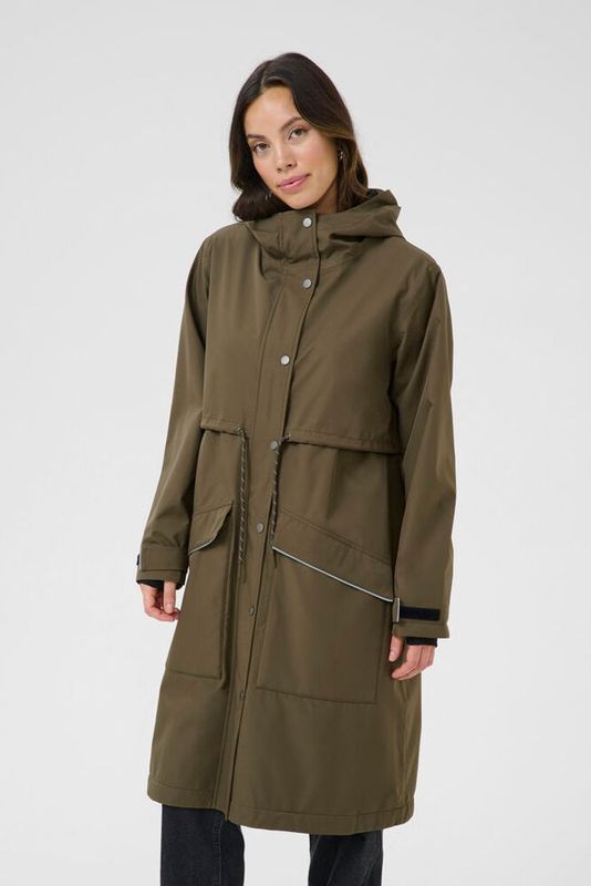 Raily raincoat khaki brown