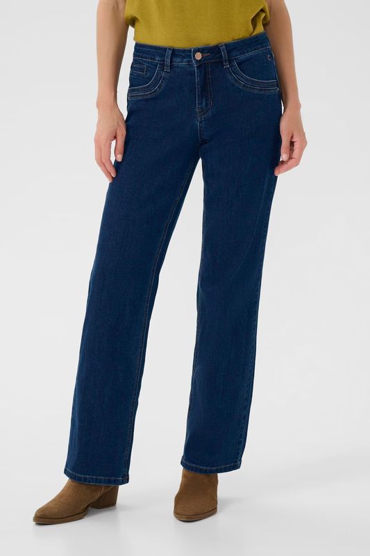Lone straight leg jeans dark blue