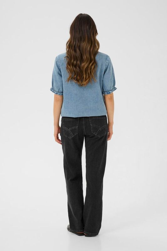 Lone straight leg jeans dark grey