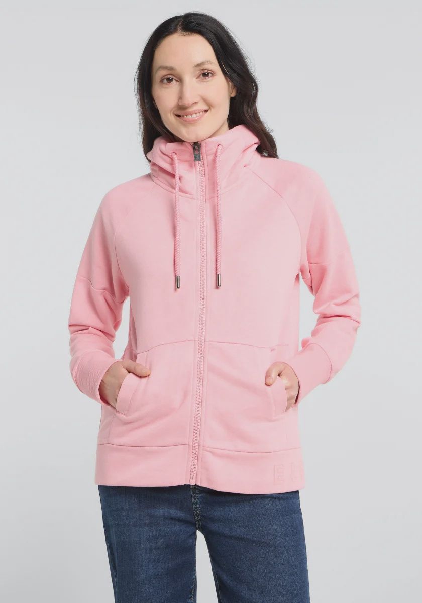 Ainele zipped jacket pink