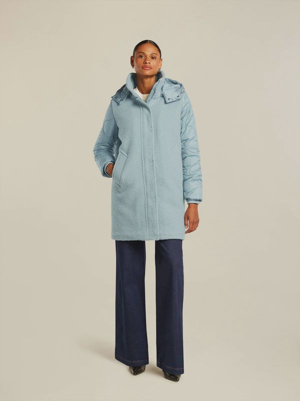 BT Jolia coat deep duck egg blue