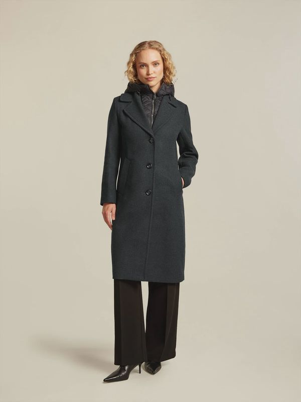 BT Cameron long blazer coat charcoal grey