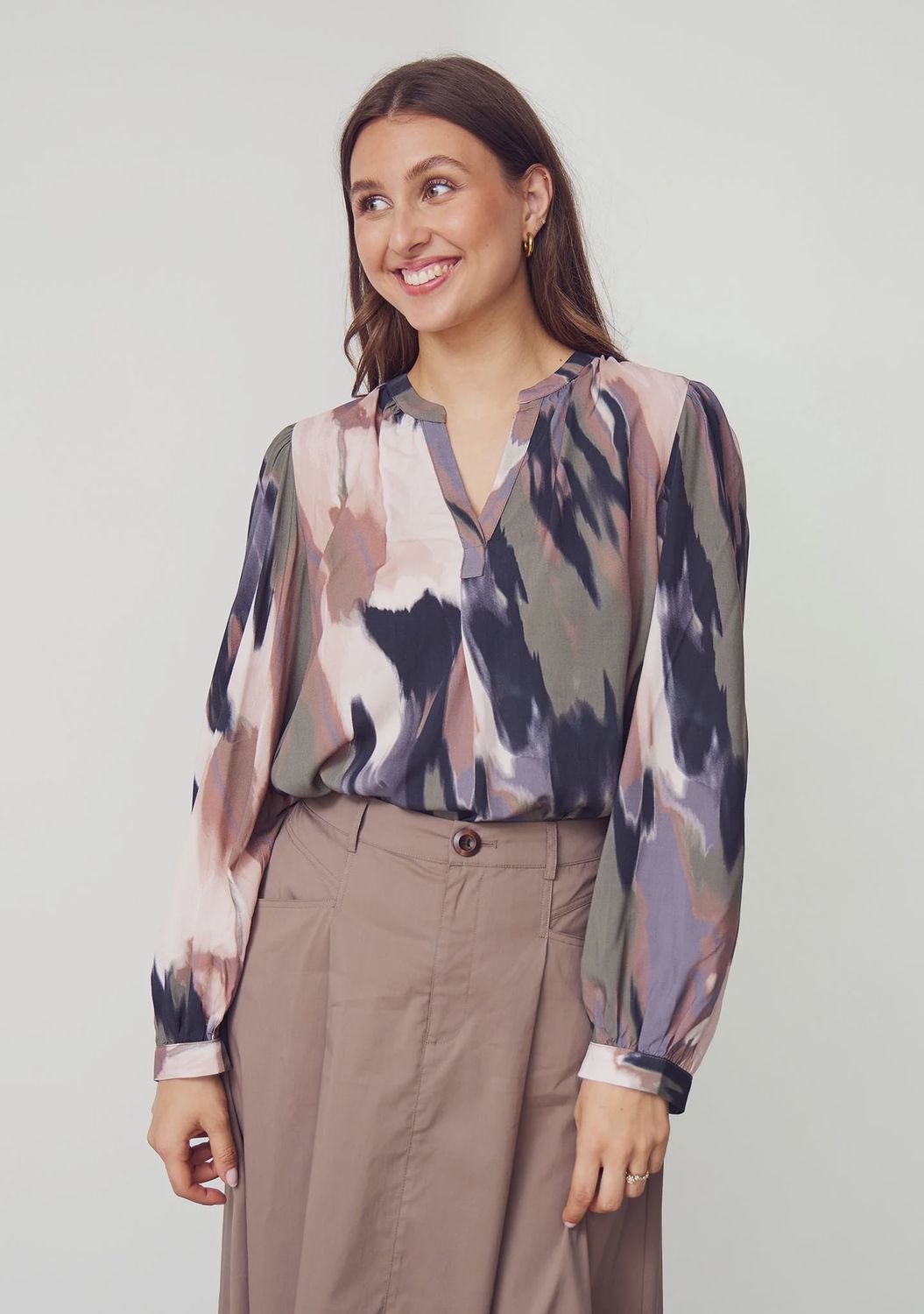 Asta multi blouse pink
