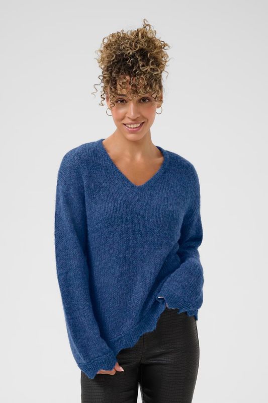 Niso knitted jumper blue
