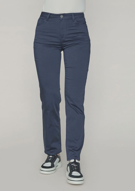 Straight trousers navy