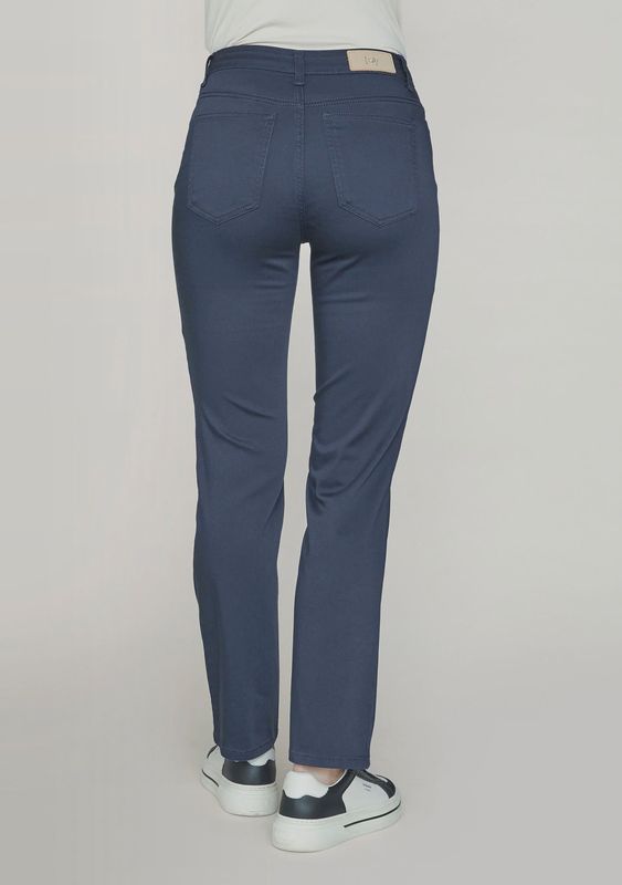 Straight trousers navy