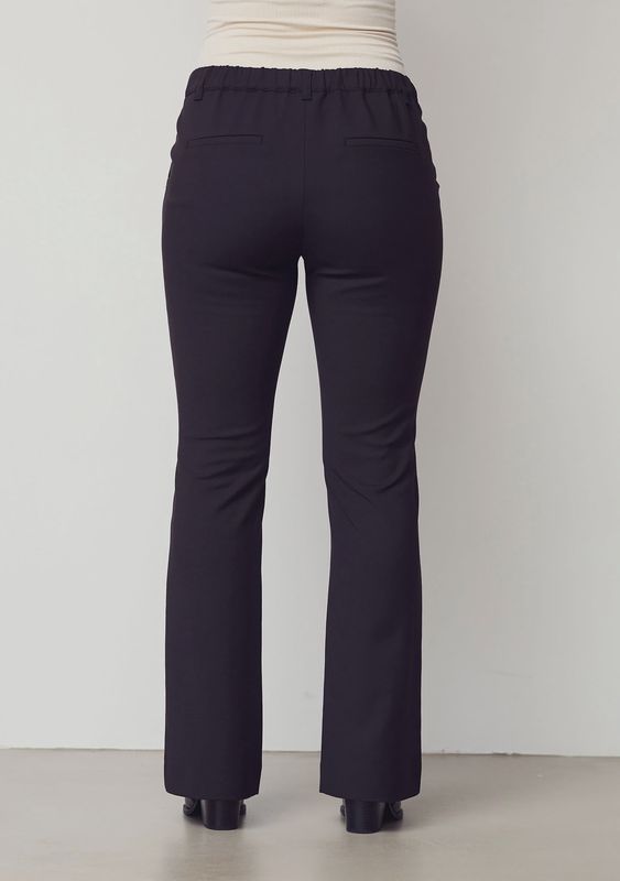 Veneto flare trouser black