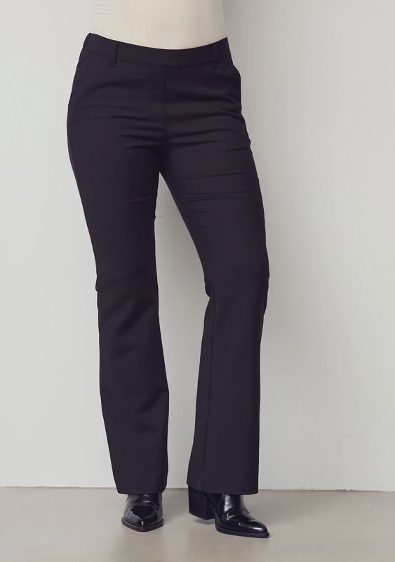 Veneto flare trouser black