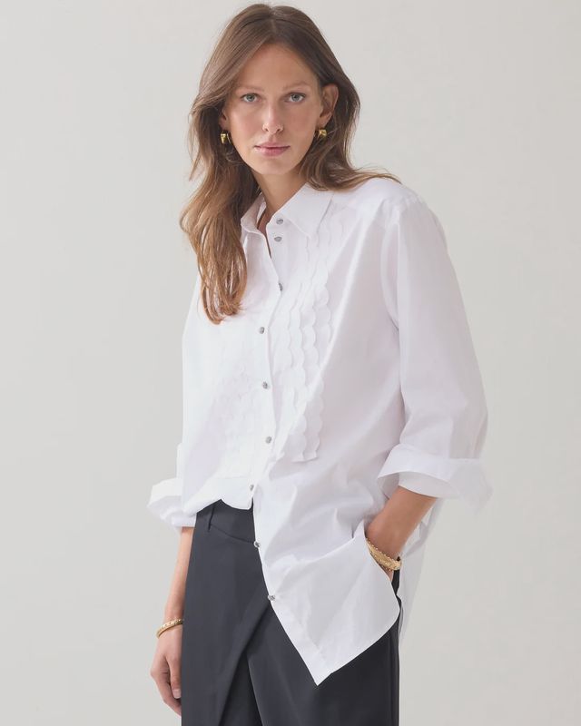 Party blouse white