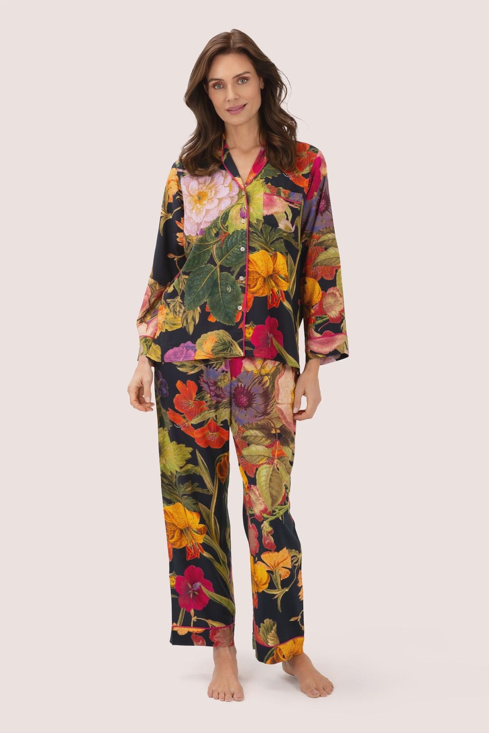 Pyjamas midnight posy navy