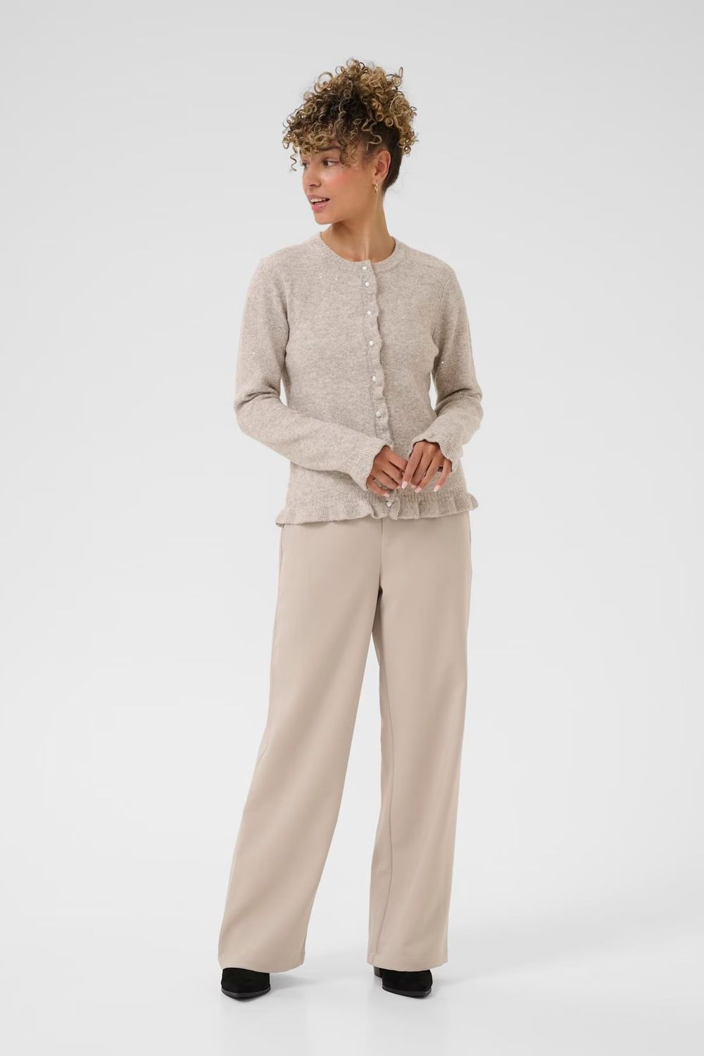 Jolly cardigan beige