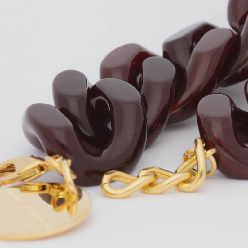 Great bracelet burgundy marble