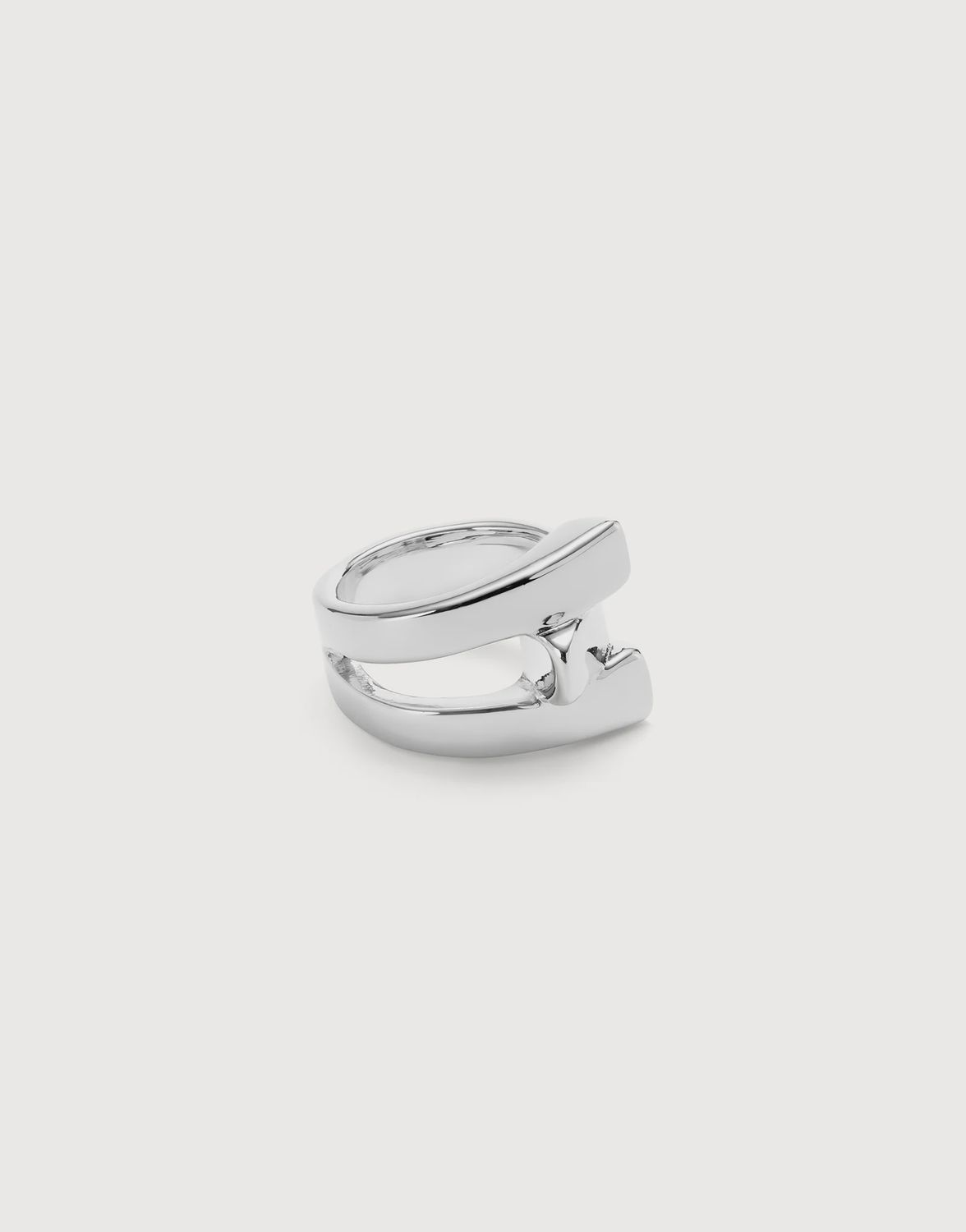 Cross-link ring silver