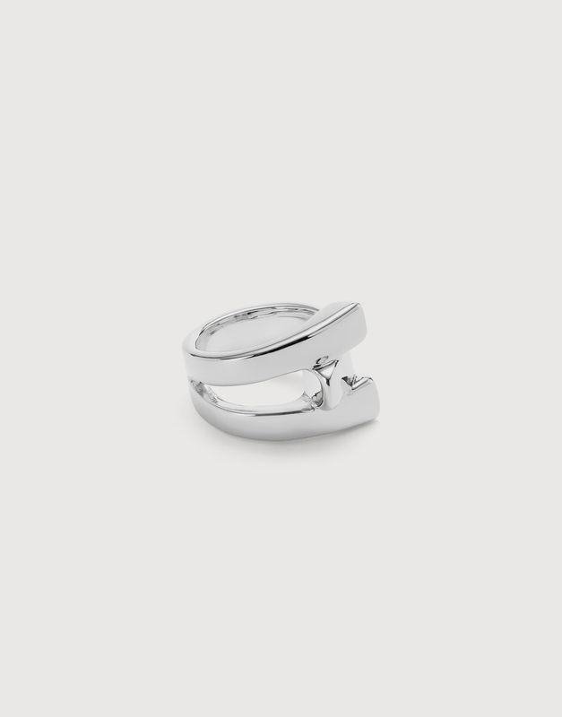 Cross-link ring silver
