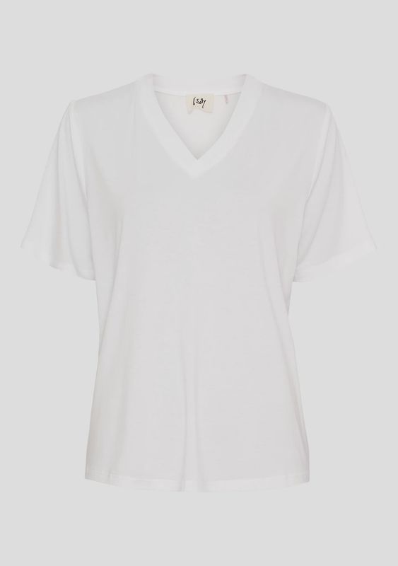 Gritt v-neck t-shirt white