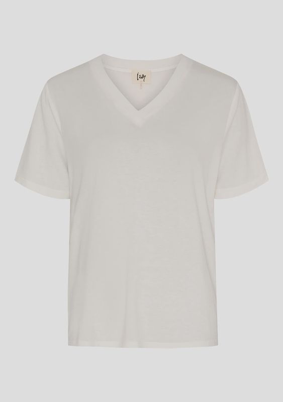 Gritt v-neck t-shirt off white