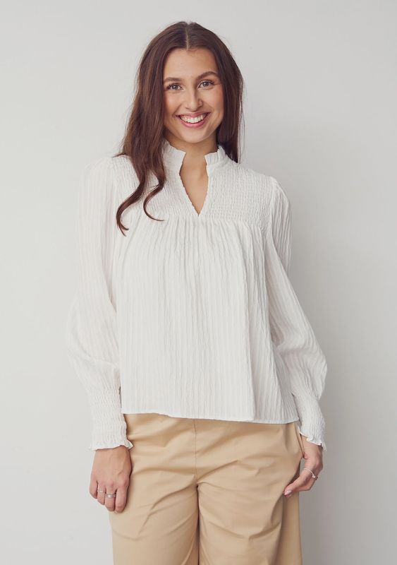 Lea blouse off white