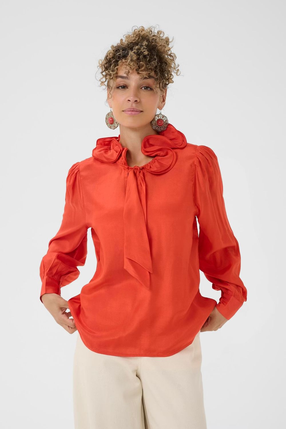 Beatrice blouse orange