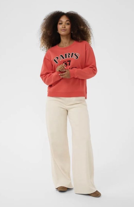 Bisa sweatshirt burnt orange