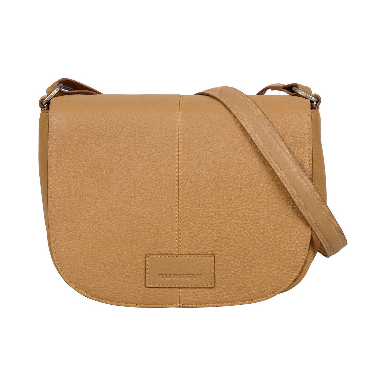 Soft Skylar satchel bag round camel brown