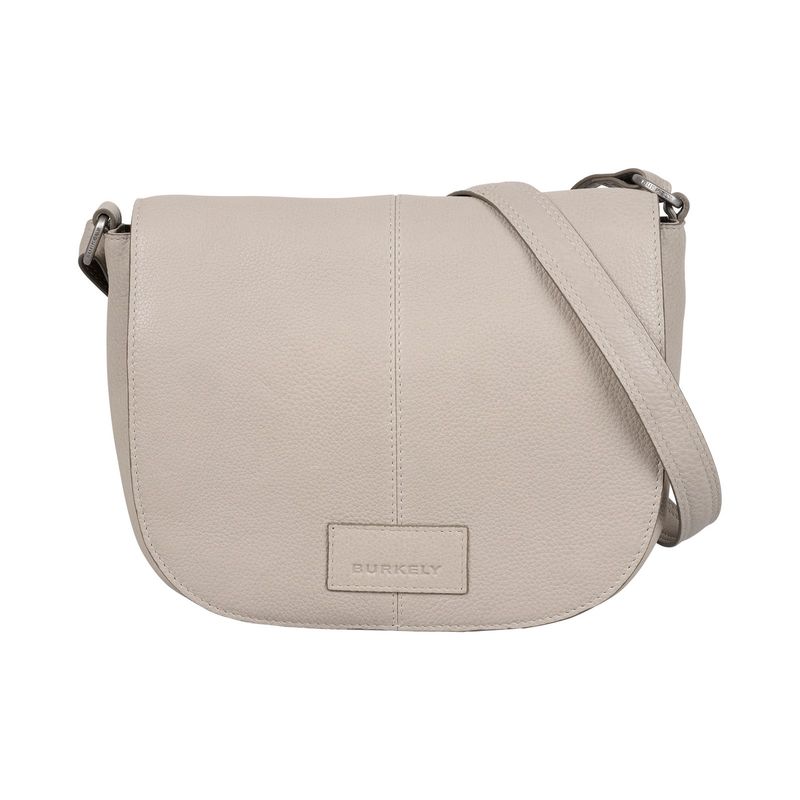 Soft Skylar satchel bag round taupe