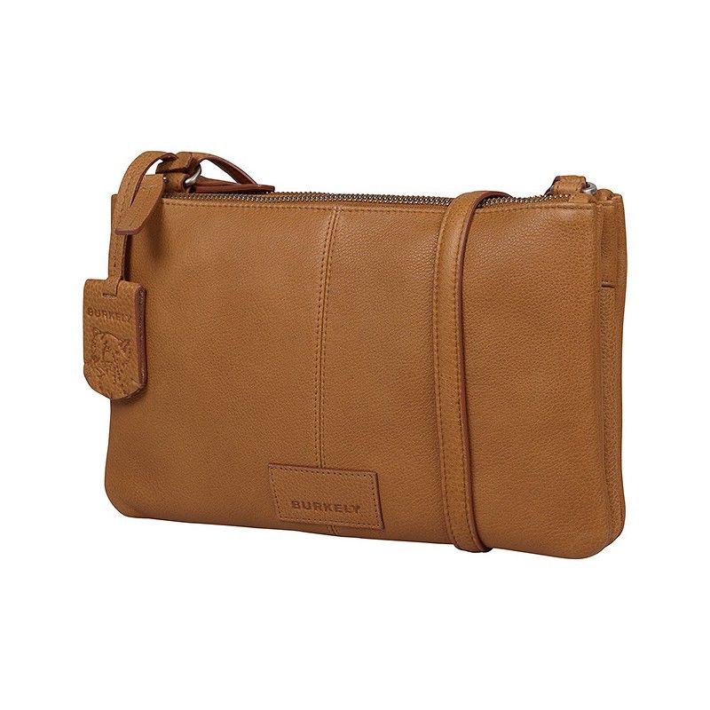 Soft Skylar double pocket zip chestnut brown