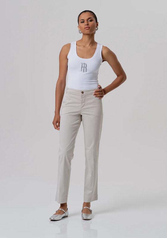 Chino trousers beige