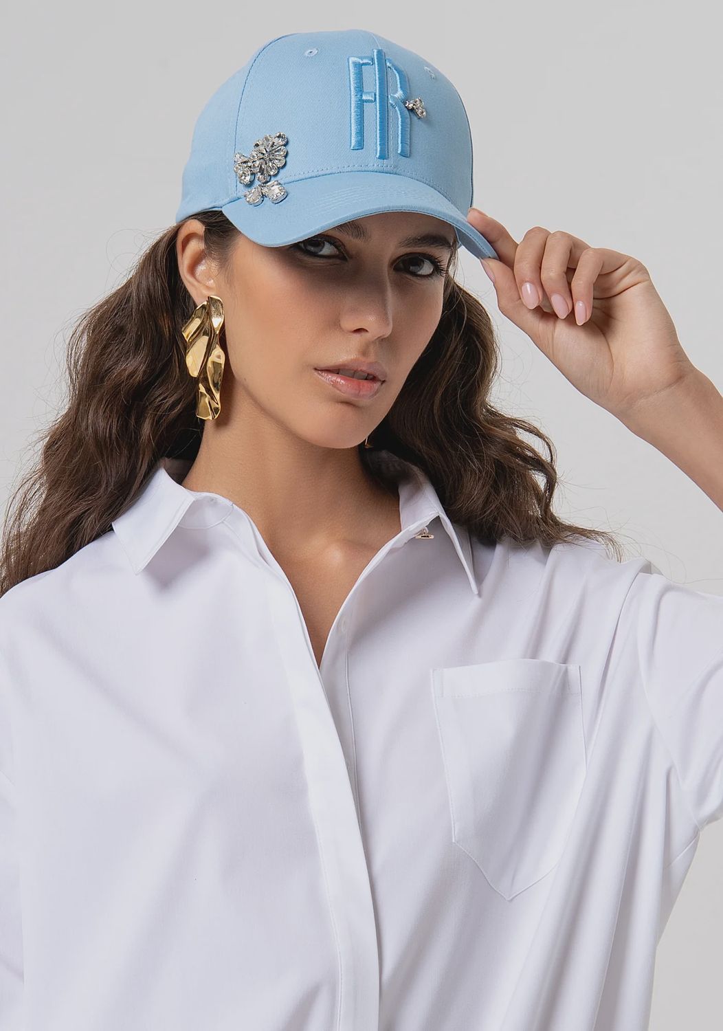 Baseball cap light blue