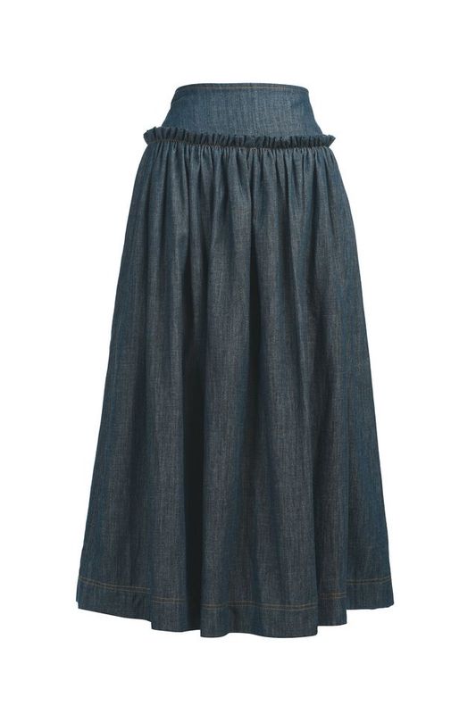Mabel denim skirt
