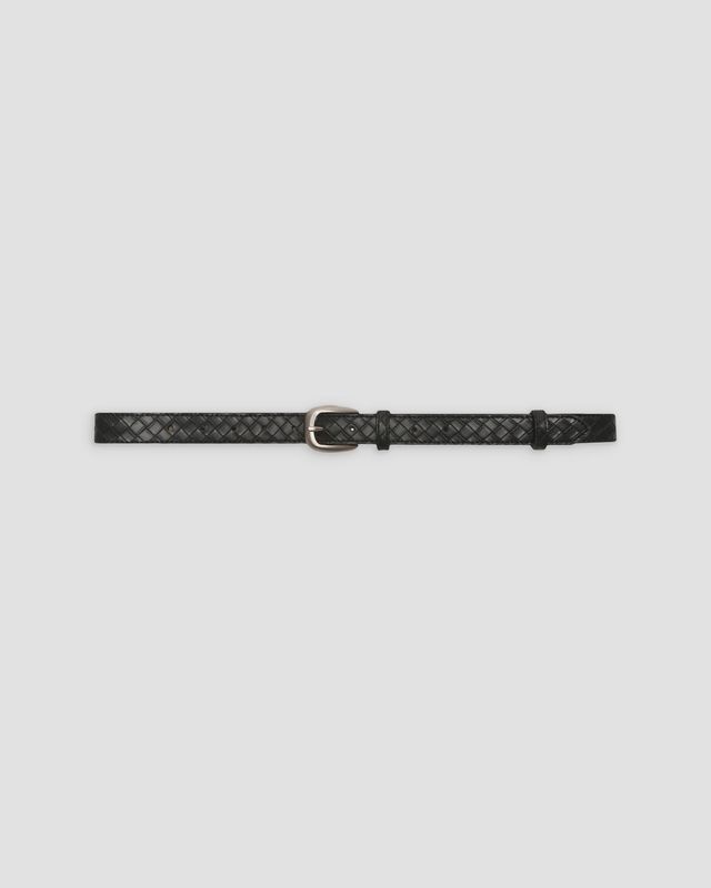 Villette braided belt black