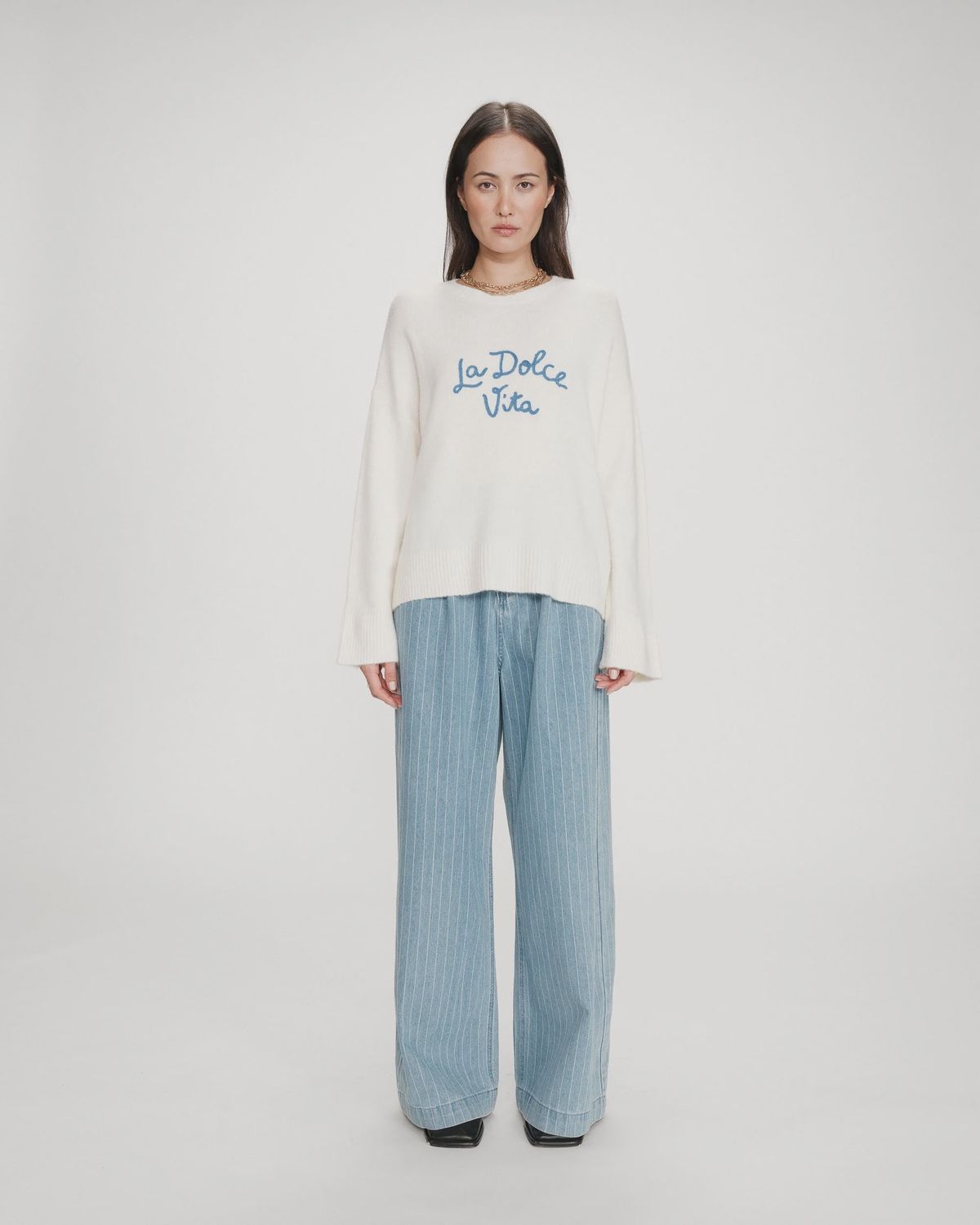 Viggo oversized jumper cream