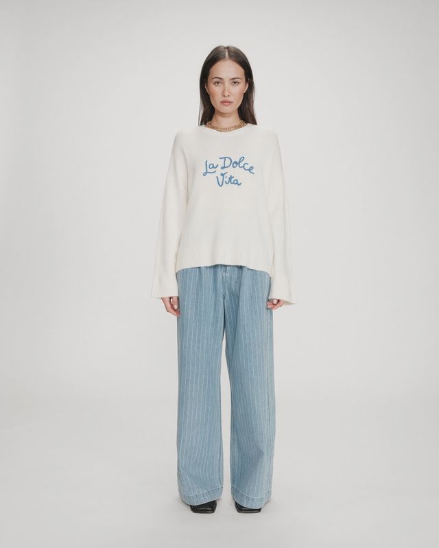 Viggo oversized jumper cream