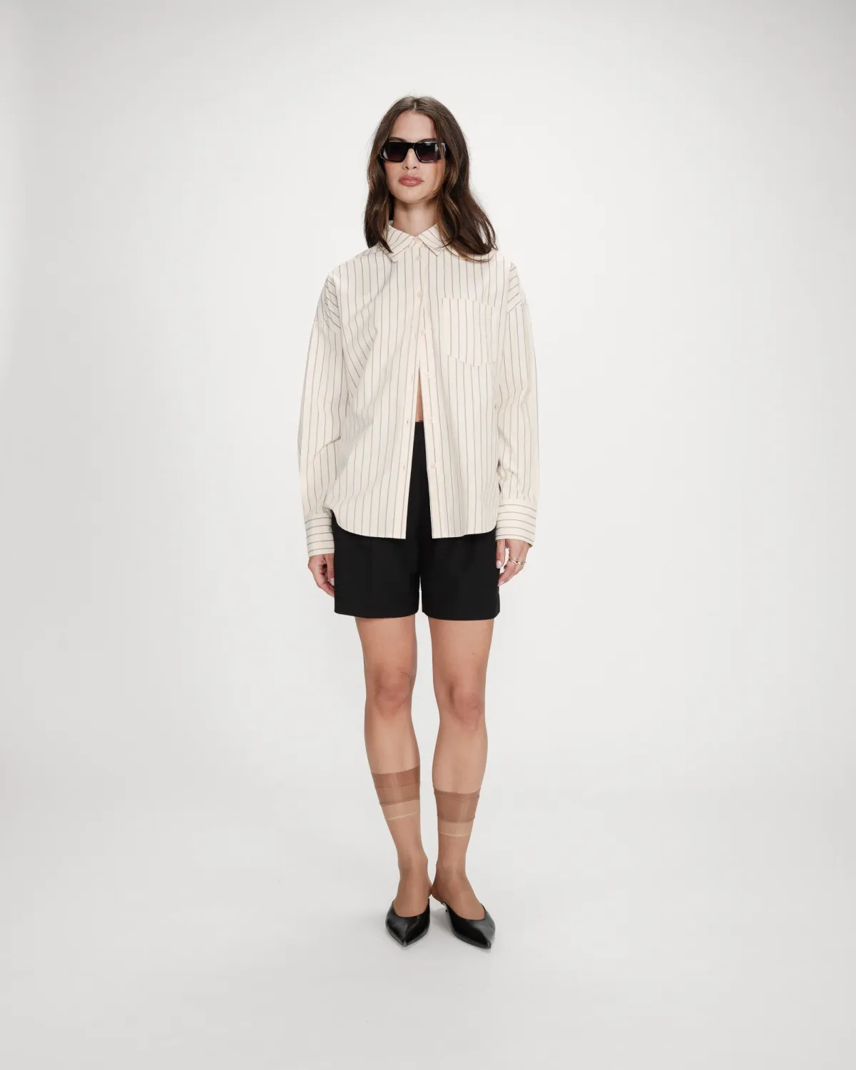 Valerie oversized shirt cream