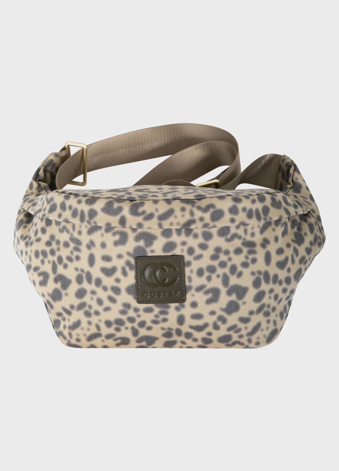 Leopard print bumbag crossbody
