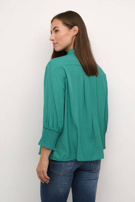 Nola shirt peacock green