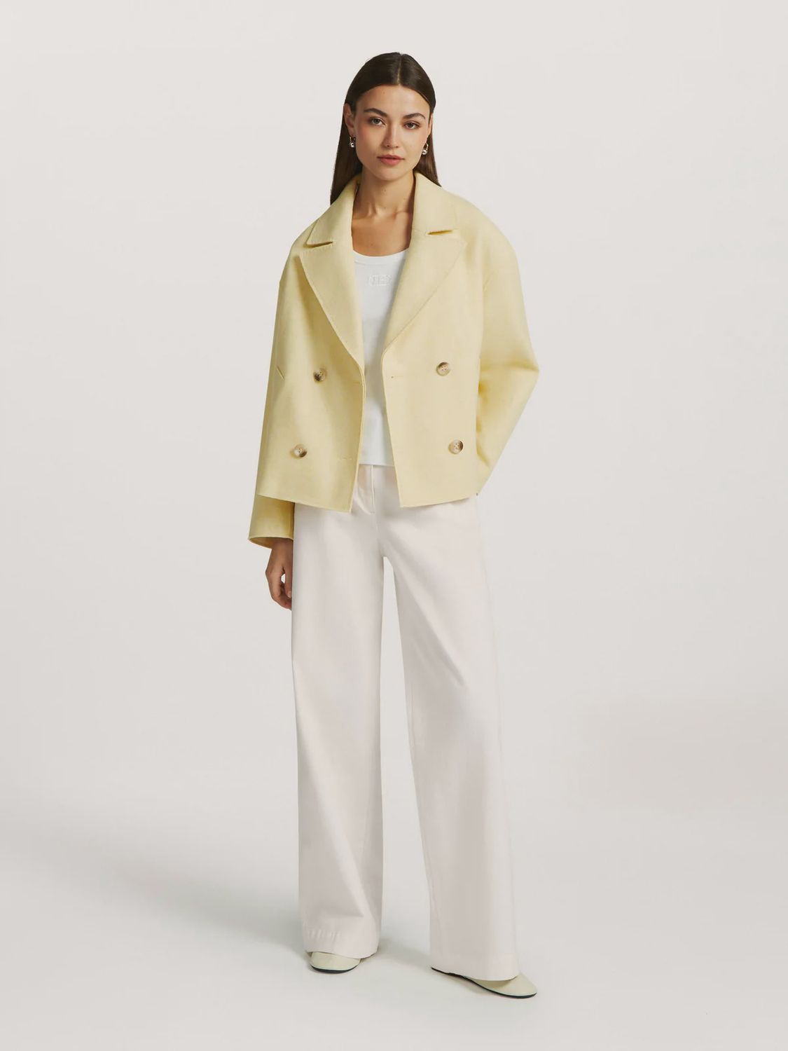 Dorothy wool jacket yellow