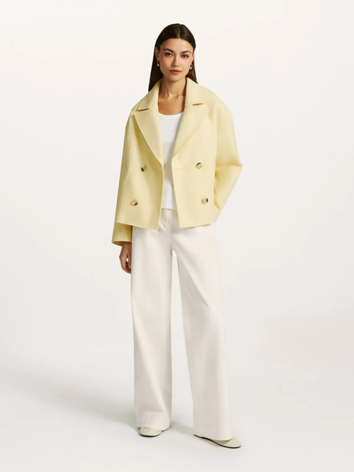 Dorothy wool jacket yellow
