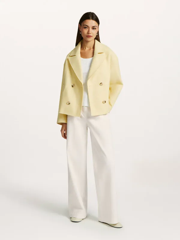 Dorothy wool jacket yellow