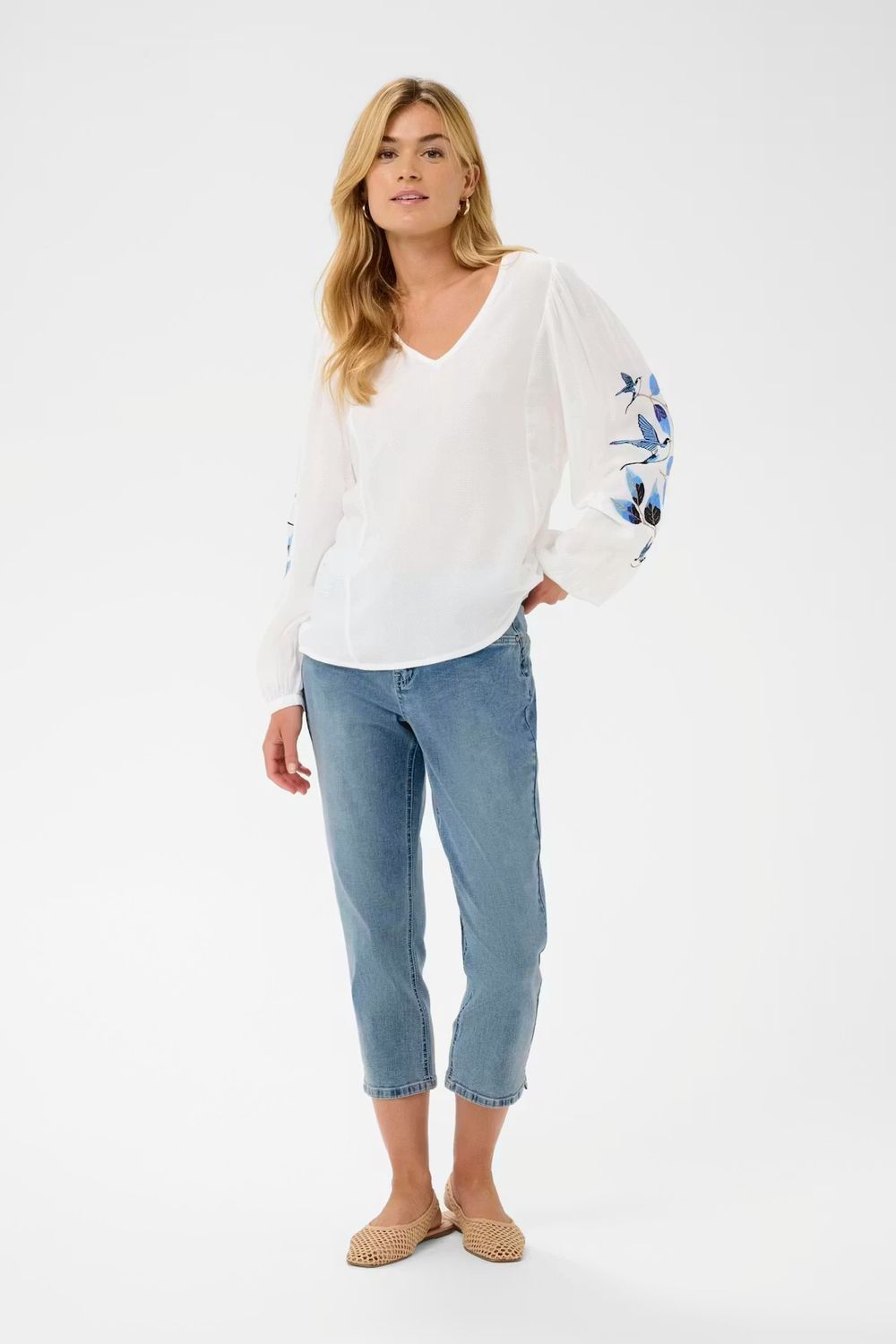 Floriza blouse off white