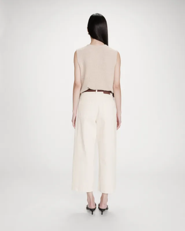 Joe 7/8 jeans cream