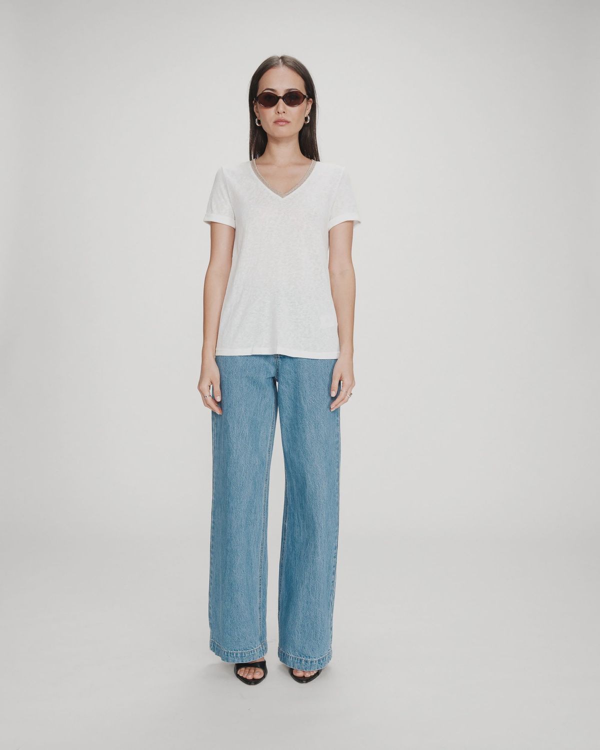 Vasco t-shirt ivory white