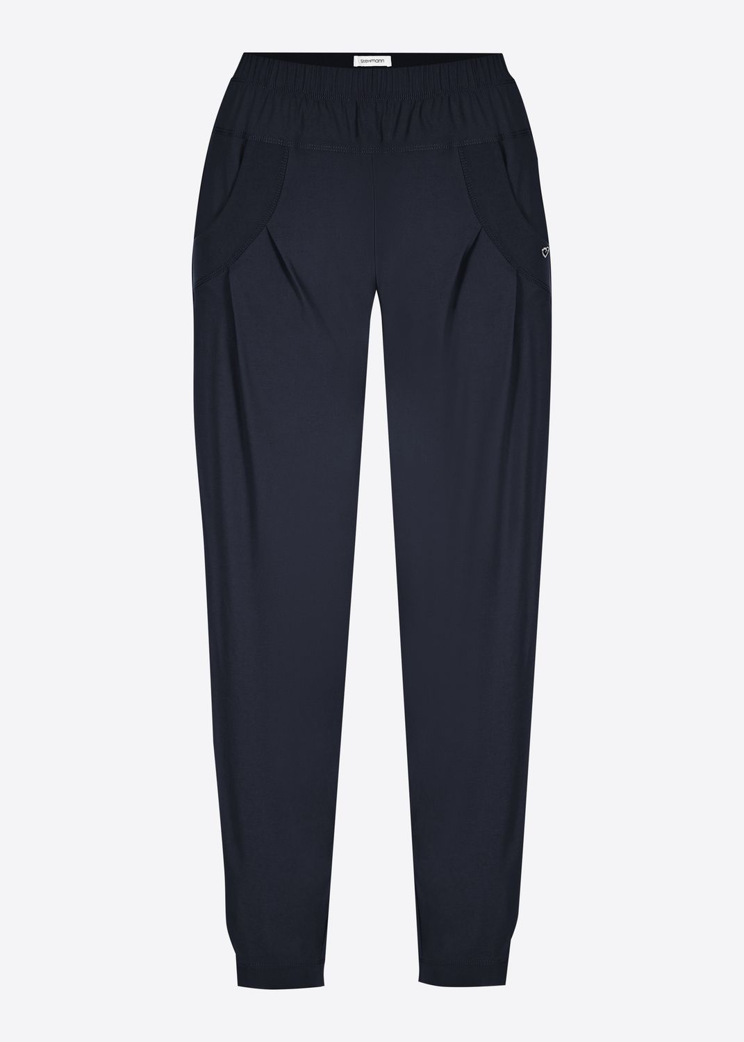 Rachell cropped trousers navy blue