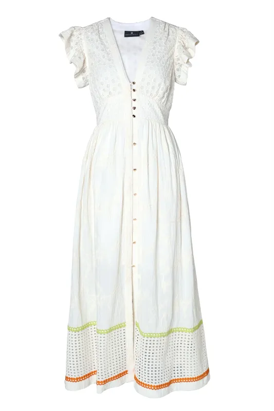 Madeline ivory dress