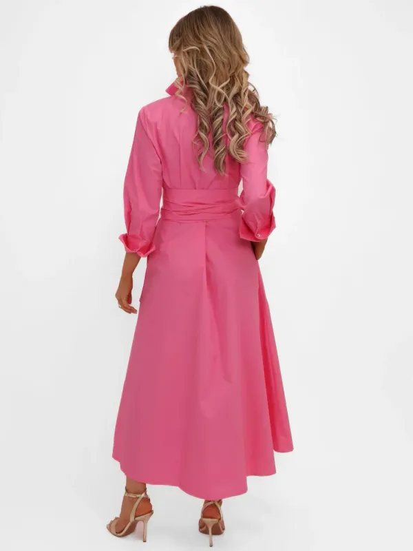 Penelope dress bubblegum pink