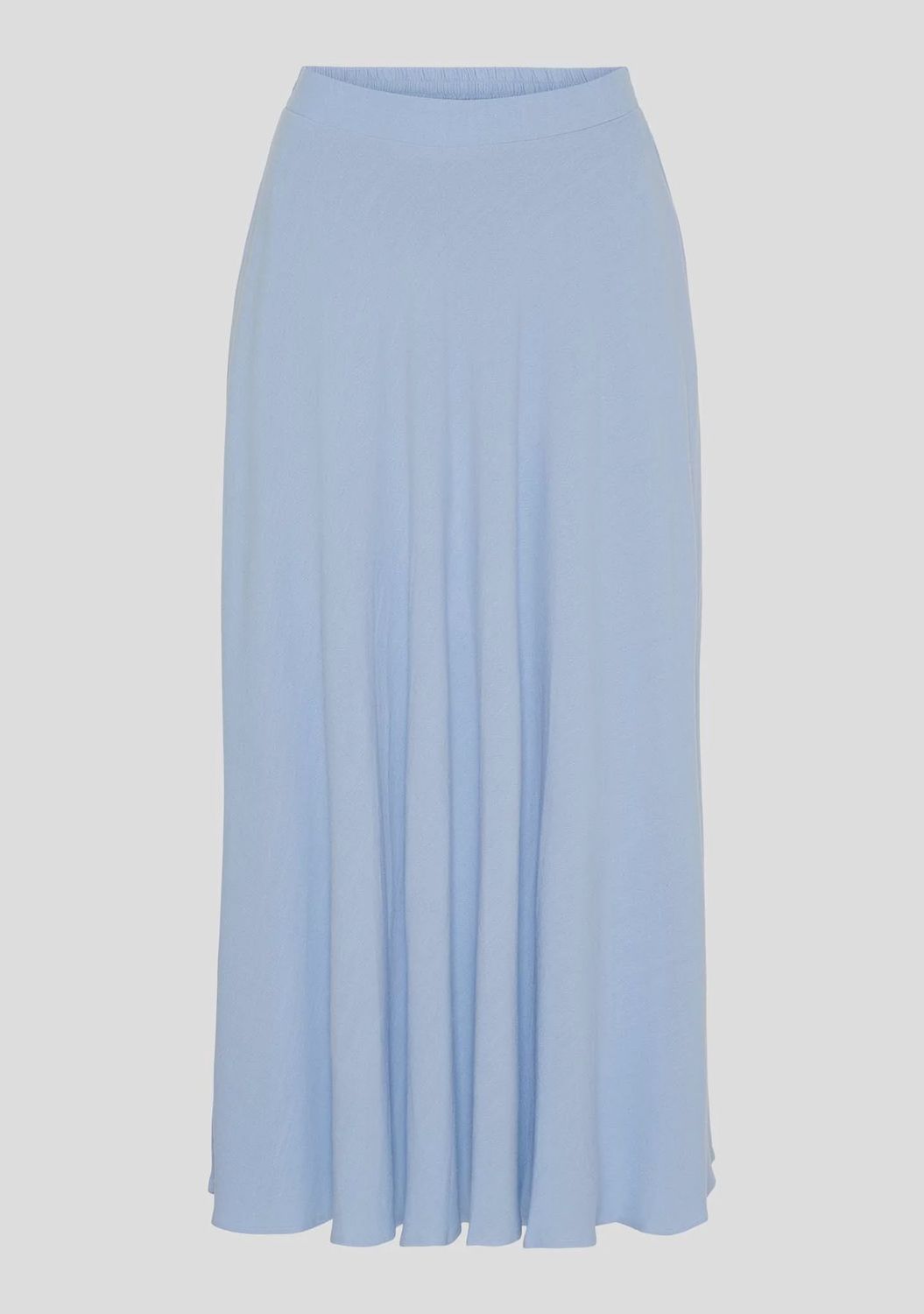 Pearl maxi skirt light blue